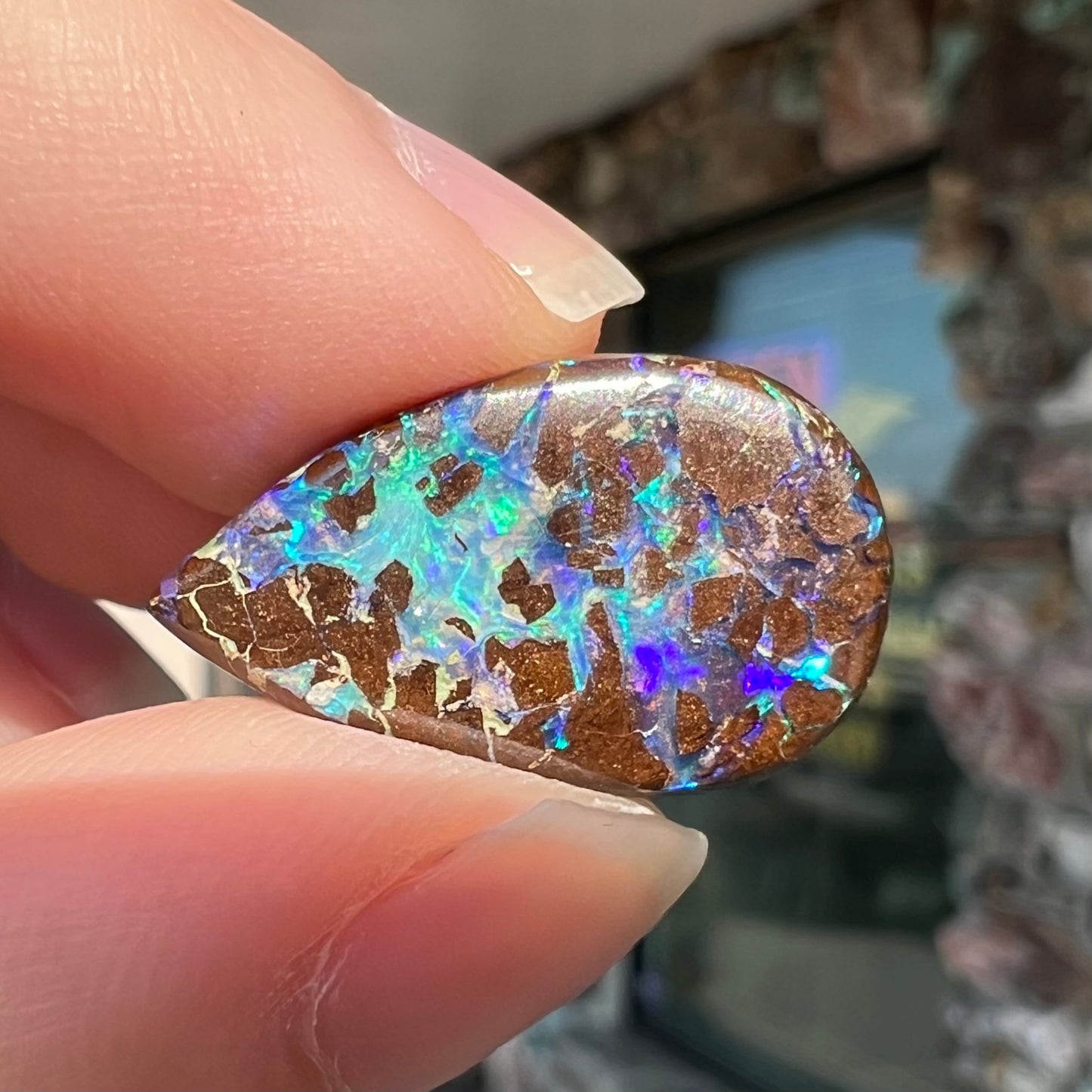 9.59ct Koroit Boulder Matrix Opal | #E207