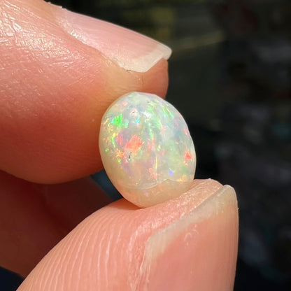 1.43ct Coober Pedy White Opal, crazed | #E73