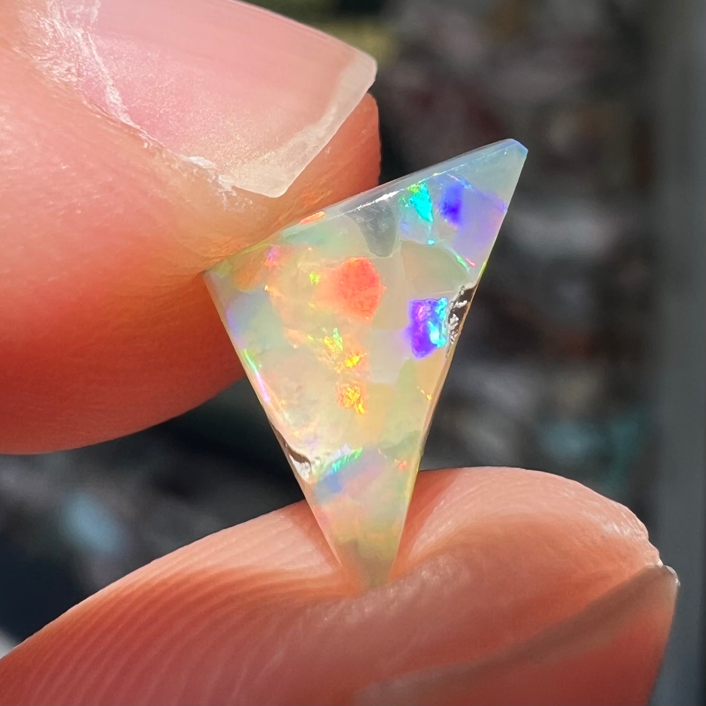 0.67ct Lightning Ridge Light Fire Opal | #E66