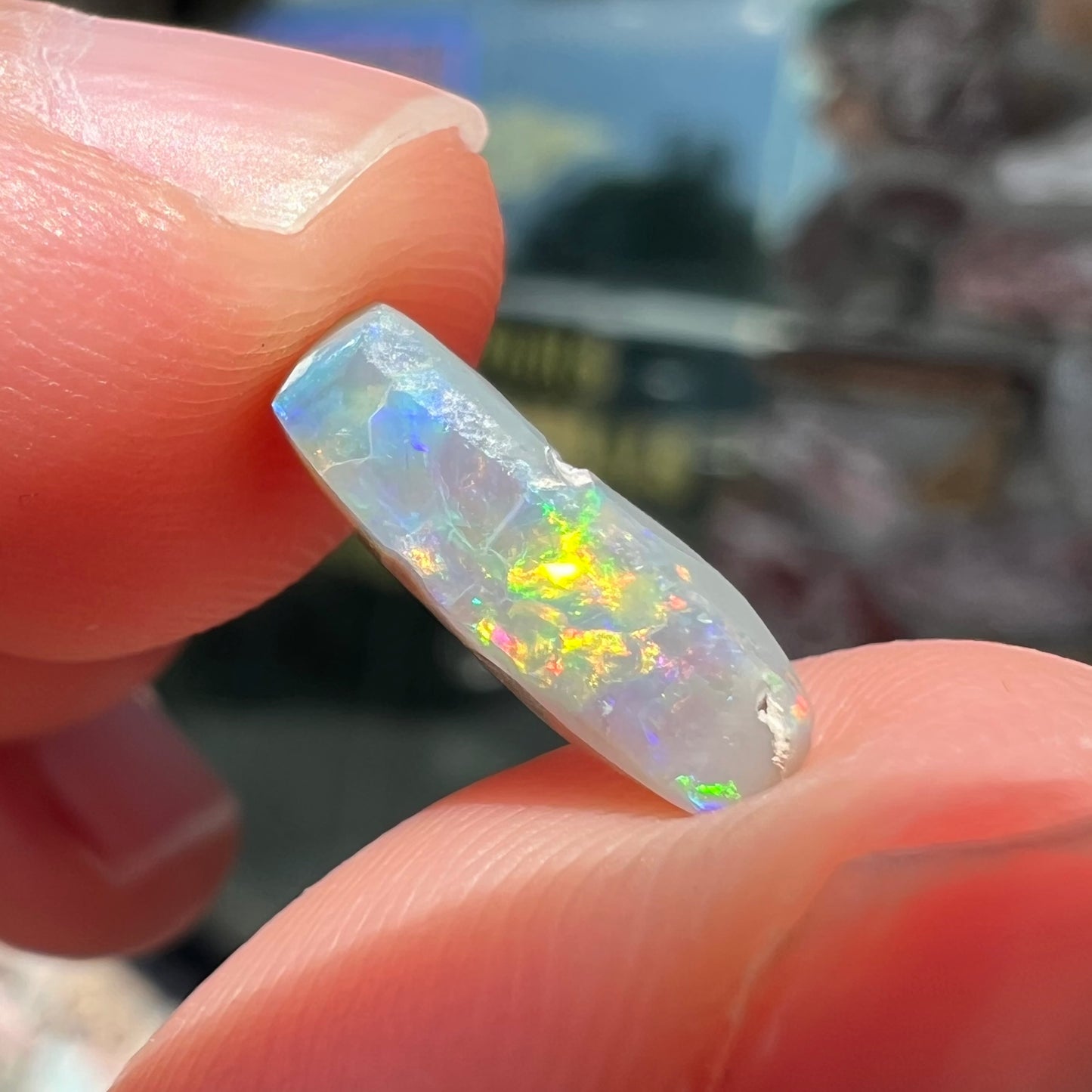 1.42ct Lightning Ridge Semi-Black Opal | #E69