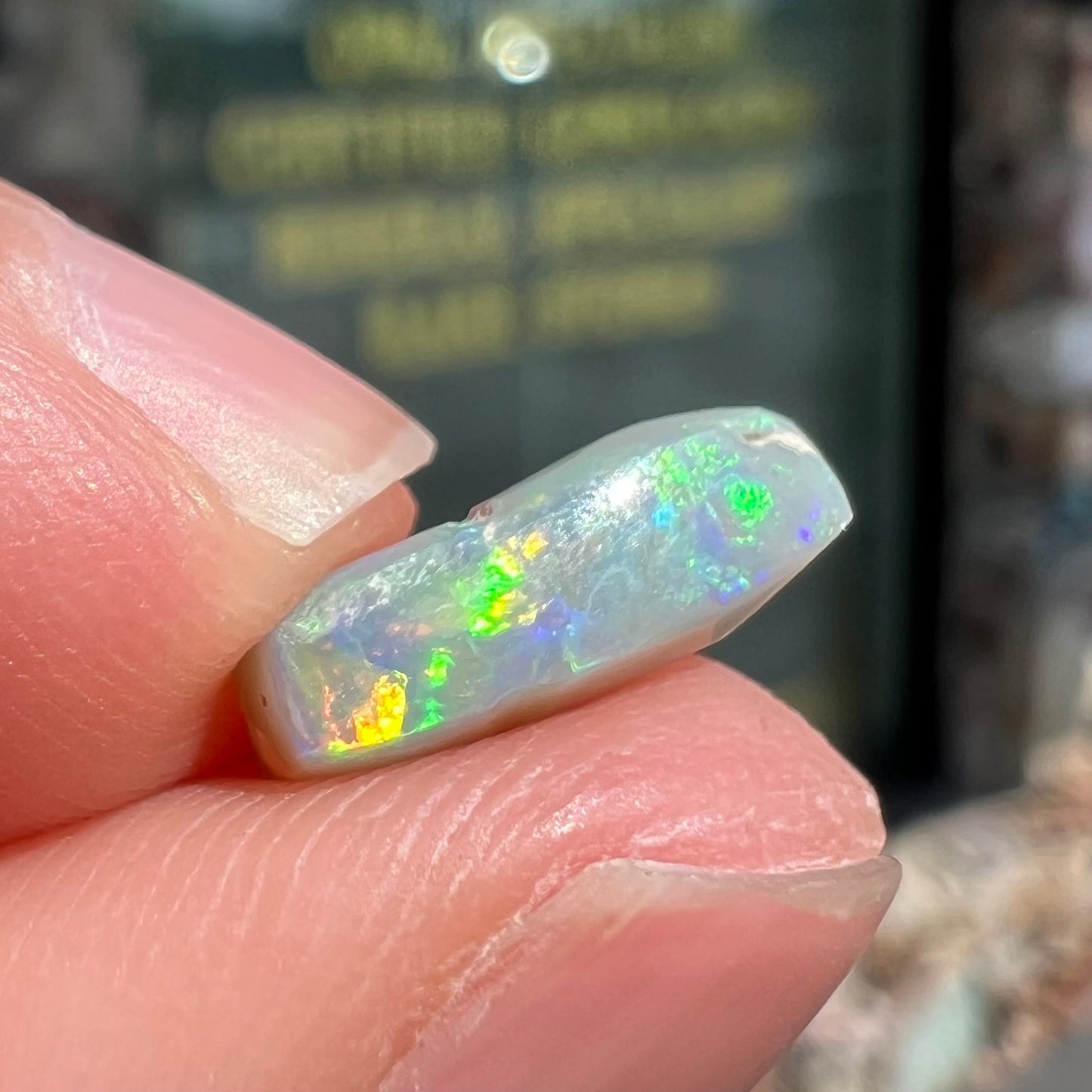 1.42ct Lightning Ridge Semi-Black Opal | #E69