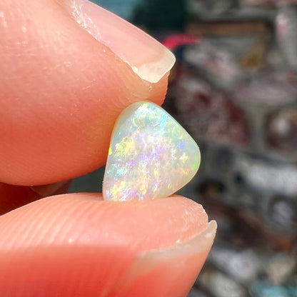 0.71ct Coober Pedy Light Semi-Crystal Opal | #E75