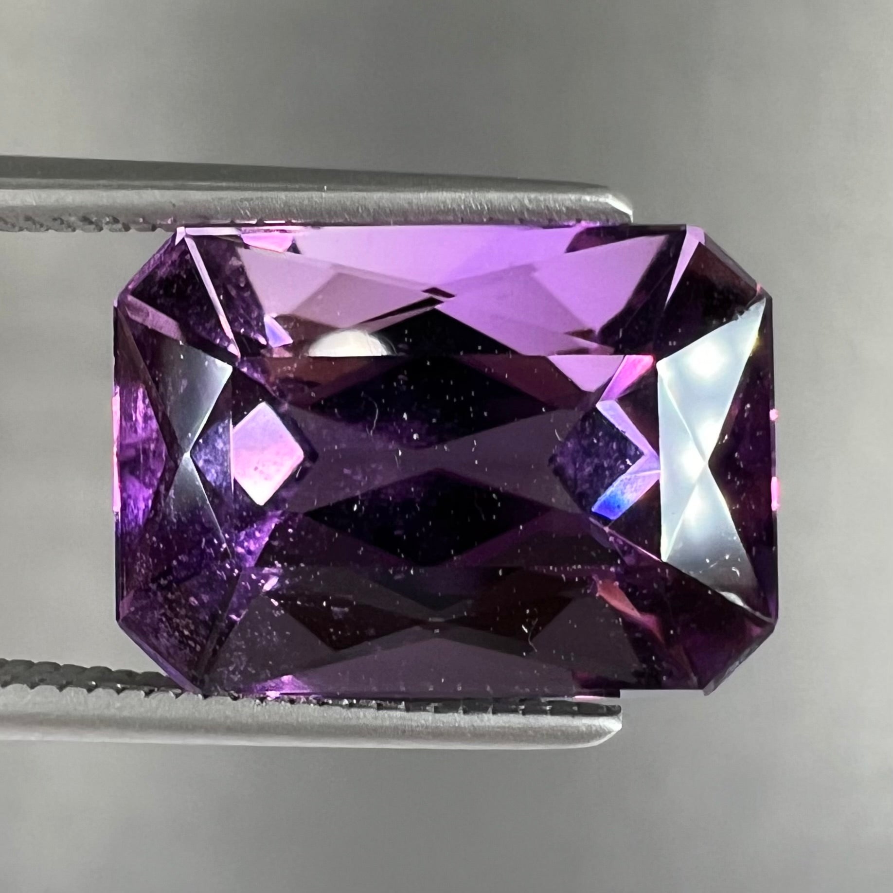 13.20 buy ct + 11.45 ct Deep Colour Fancy Amethysts Faceted