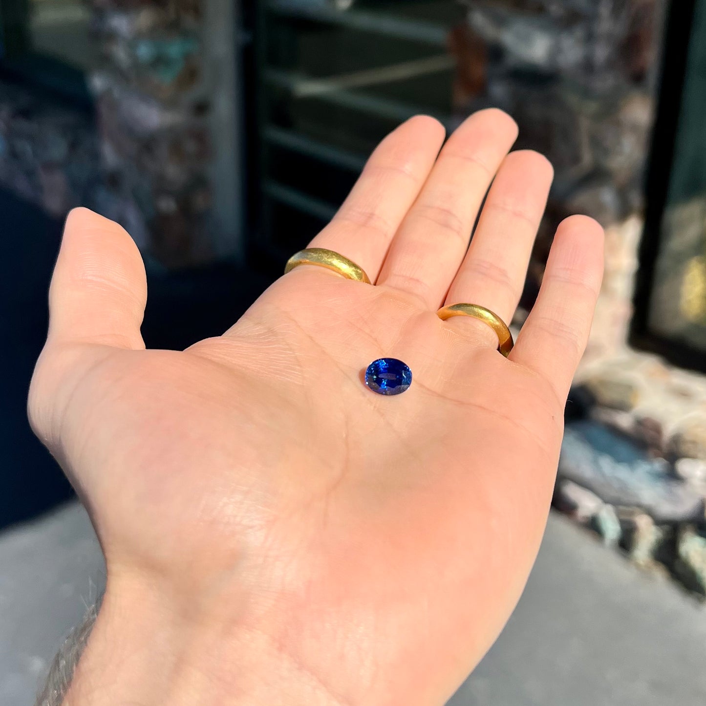 3.74ct Kyanite, Oval Cut