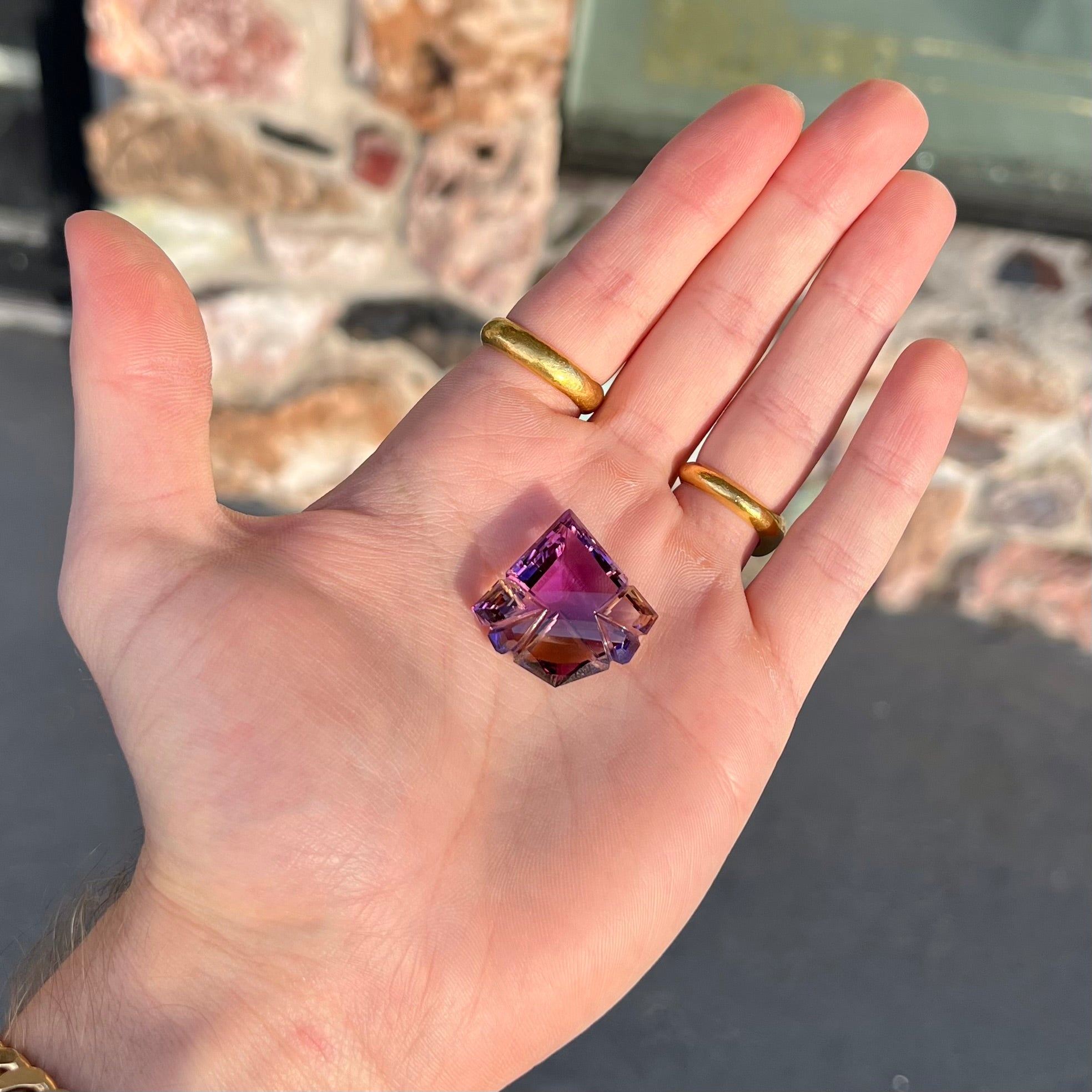 36.95ct Ametrine, Fantasy Cut by 