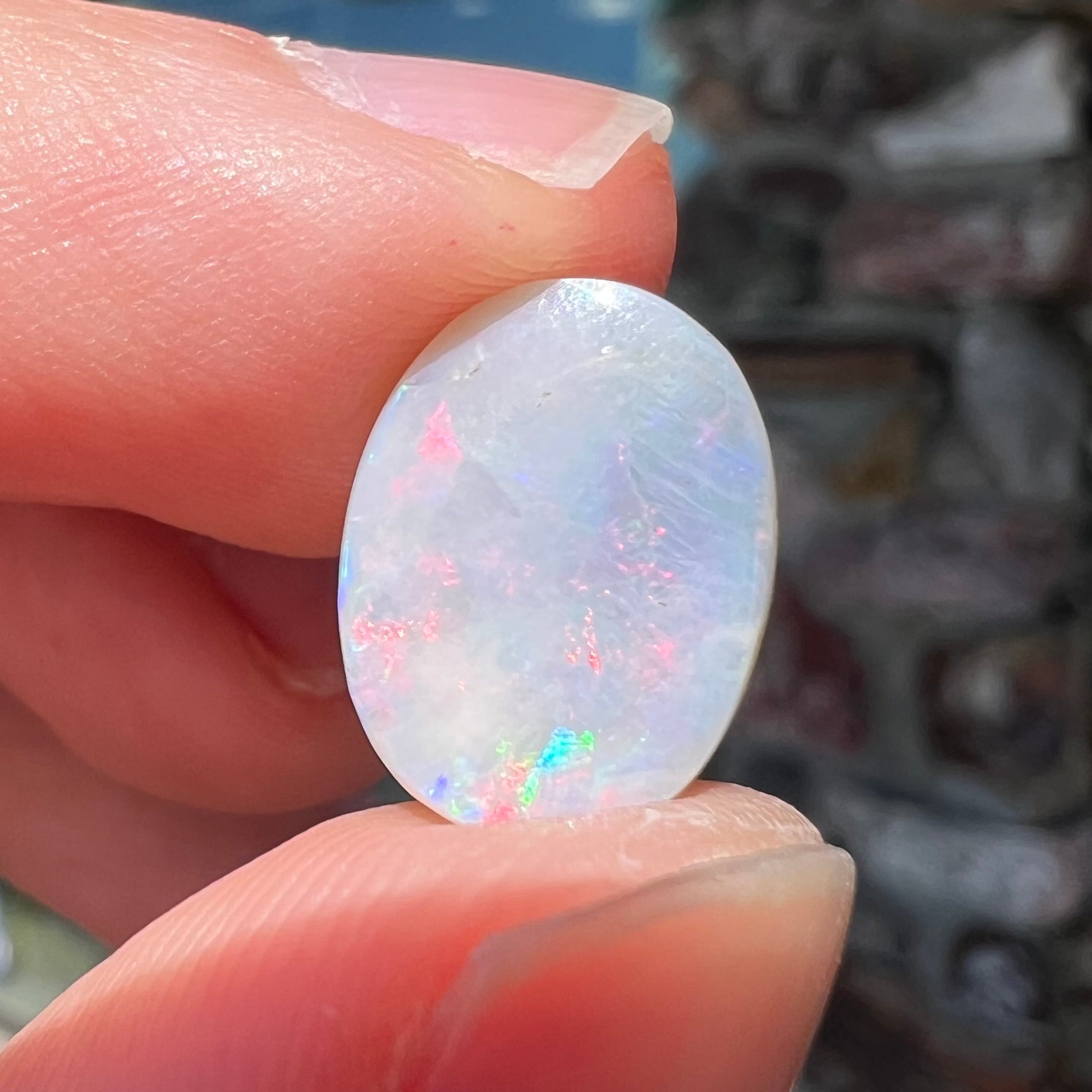 Lightning Ridge White deals Opal