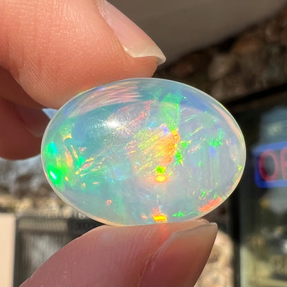 15.33ct Ethiopian Crystal Fire Opal | #E193