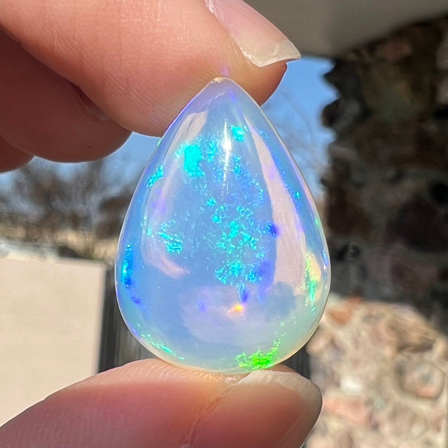 18.50ct Ethiopian Crystal Fire Opal | #E196