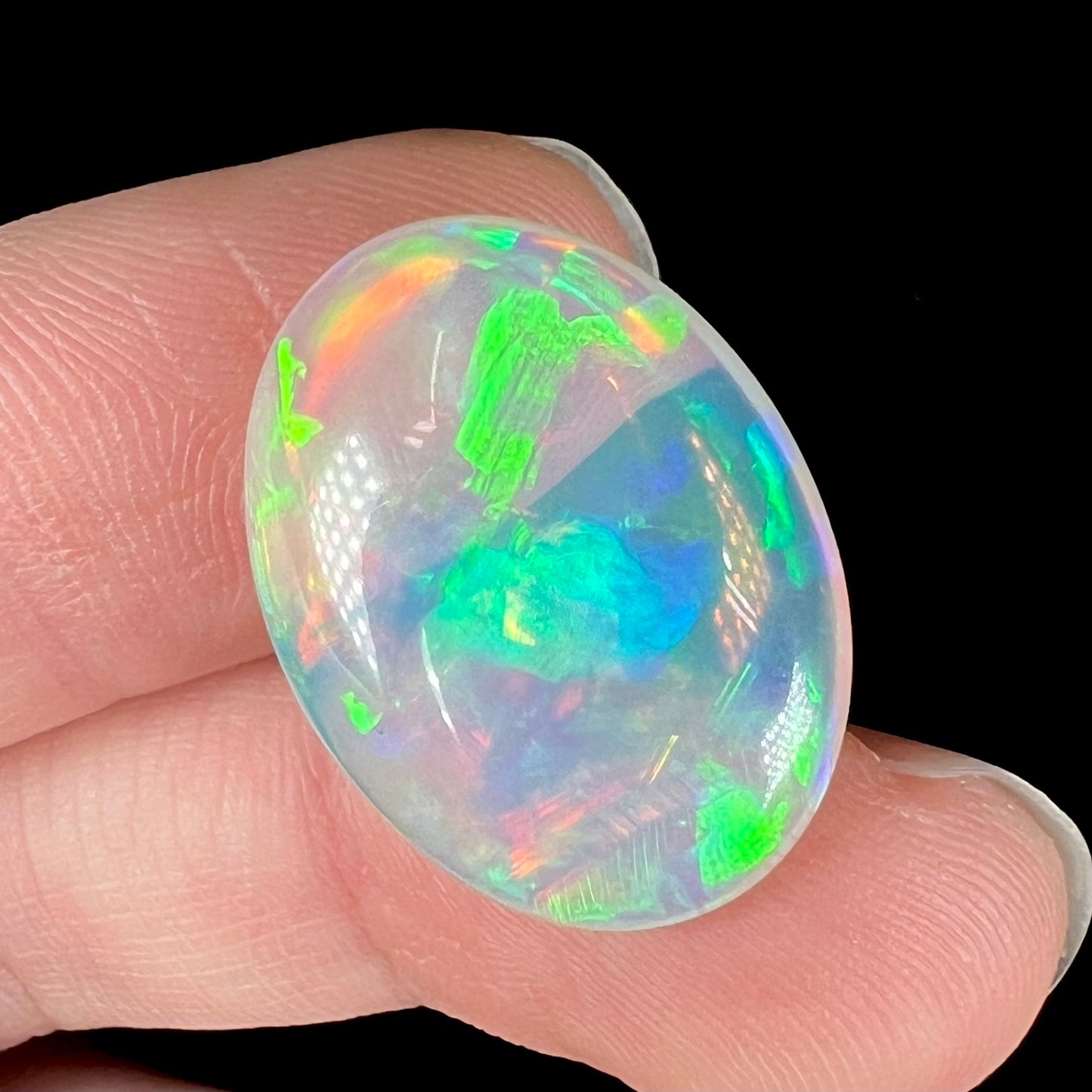 15.33ct Ethiopian Crystal Fire Opal | #E193