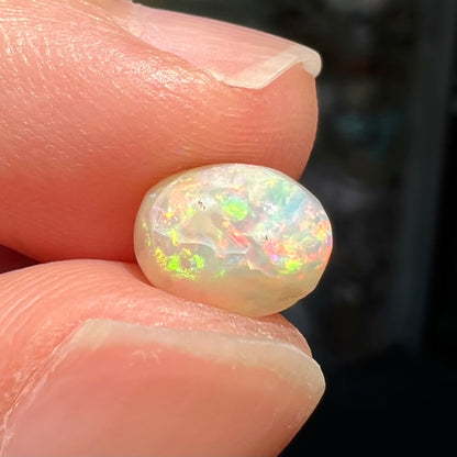 1.43ct Coober Pedy White Opal, crazed | #E73