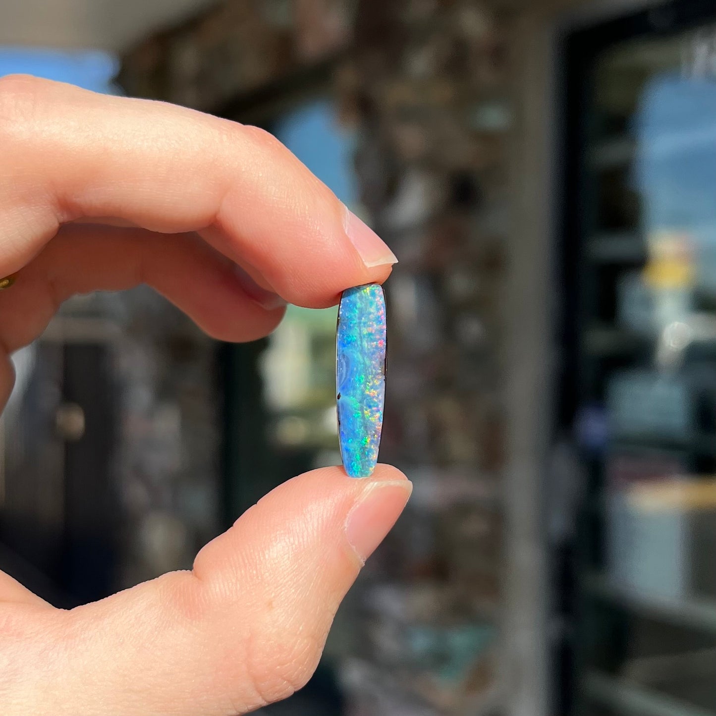 7.67ct Bull's Creek Boulder Opal | #E180 | "The Rainbow Collection"