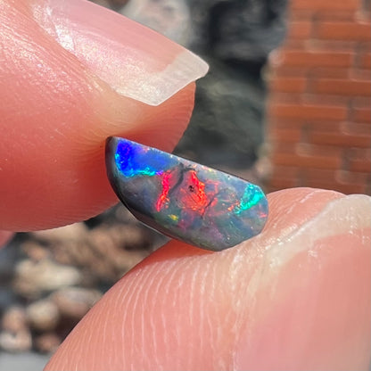 0.96ct Lightning Ridge Black Opal | #E54