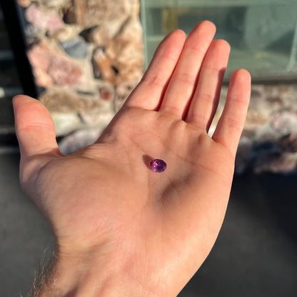 2.06ct Rhodolite Garnet, Oval Cut