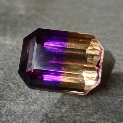 18.66ct Ametrine, Emerald Cut | AA Color