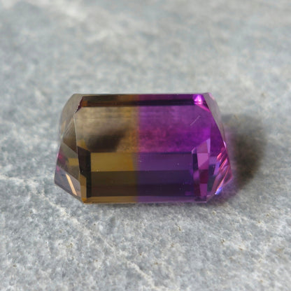 18.66ct Ametrine, Emerald Cut | AA Color