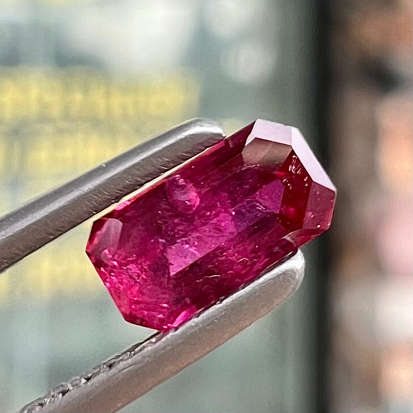 0.39ct Ruby, Emerald Cut