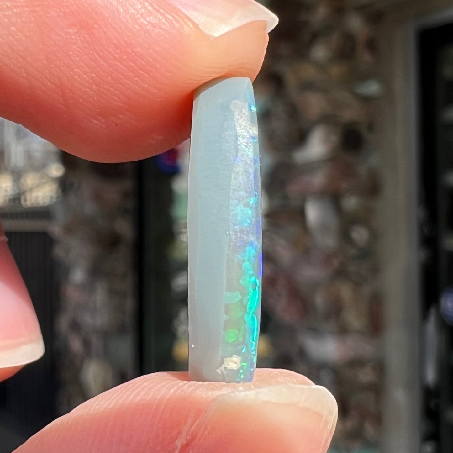 5.24ct Lightning Ridge Black Opal | #E183