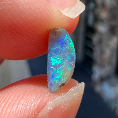 1.40ct Lightning Ridge Semi-Black Crystal Opal | #E55