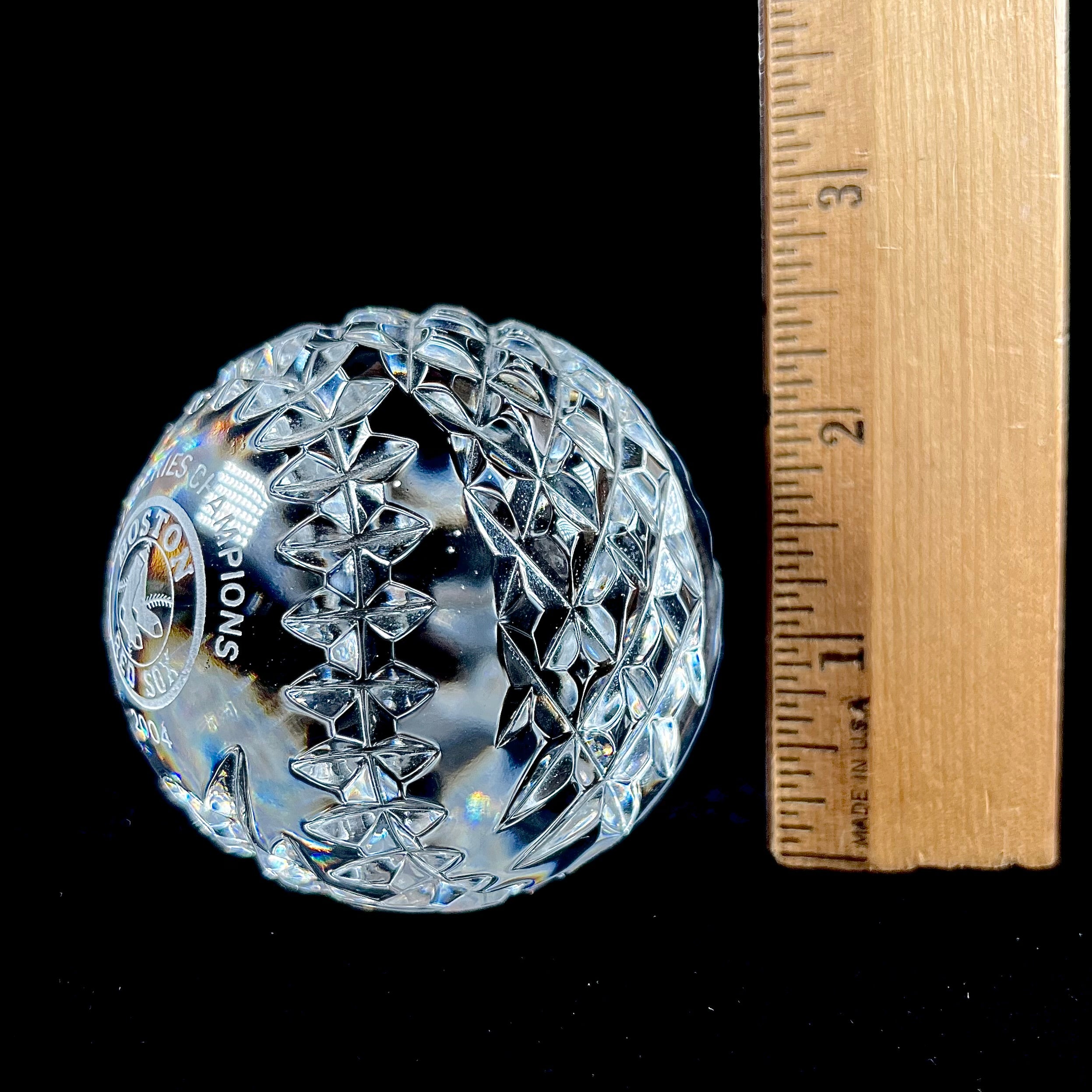 Waterford Crystal Collectibles cheapest Baseball Paperweight NEW IN THE BOX