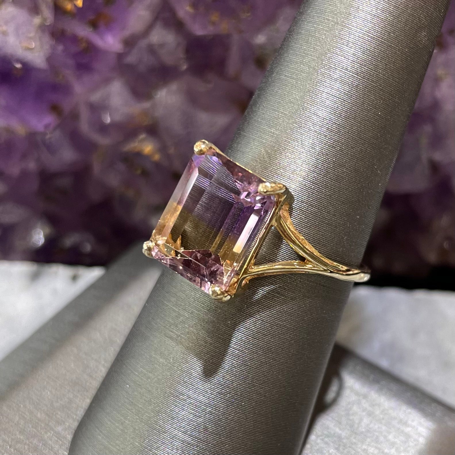 Ametrine Ring | 14kt