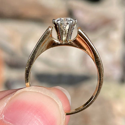 Diamond Engagement Ring | 0.47ct VS1 H | 14kt