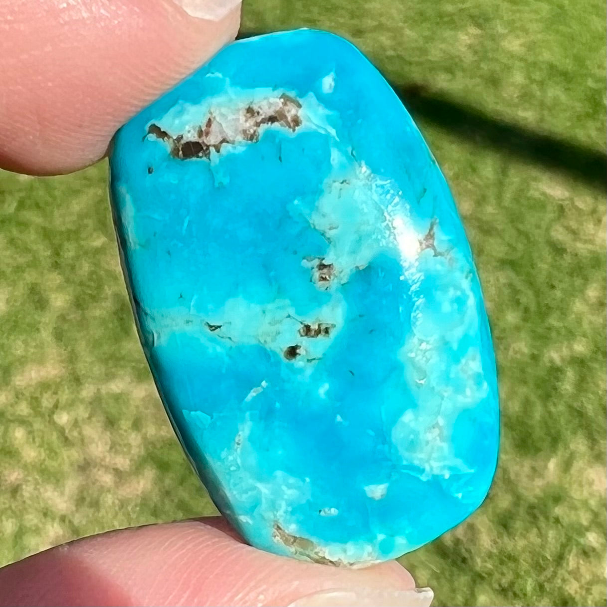 20.13ct Natural Sleeping Beauty Turquoise Stone Burton s