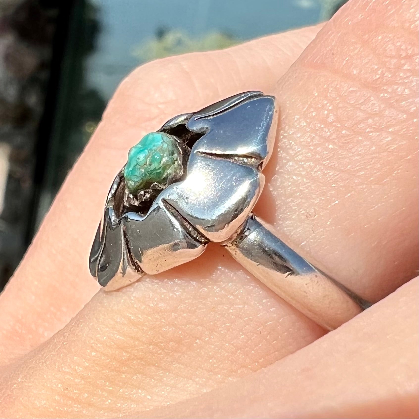 Handmade Sterling Silver Native offers American ring