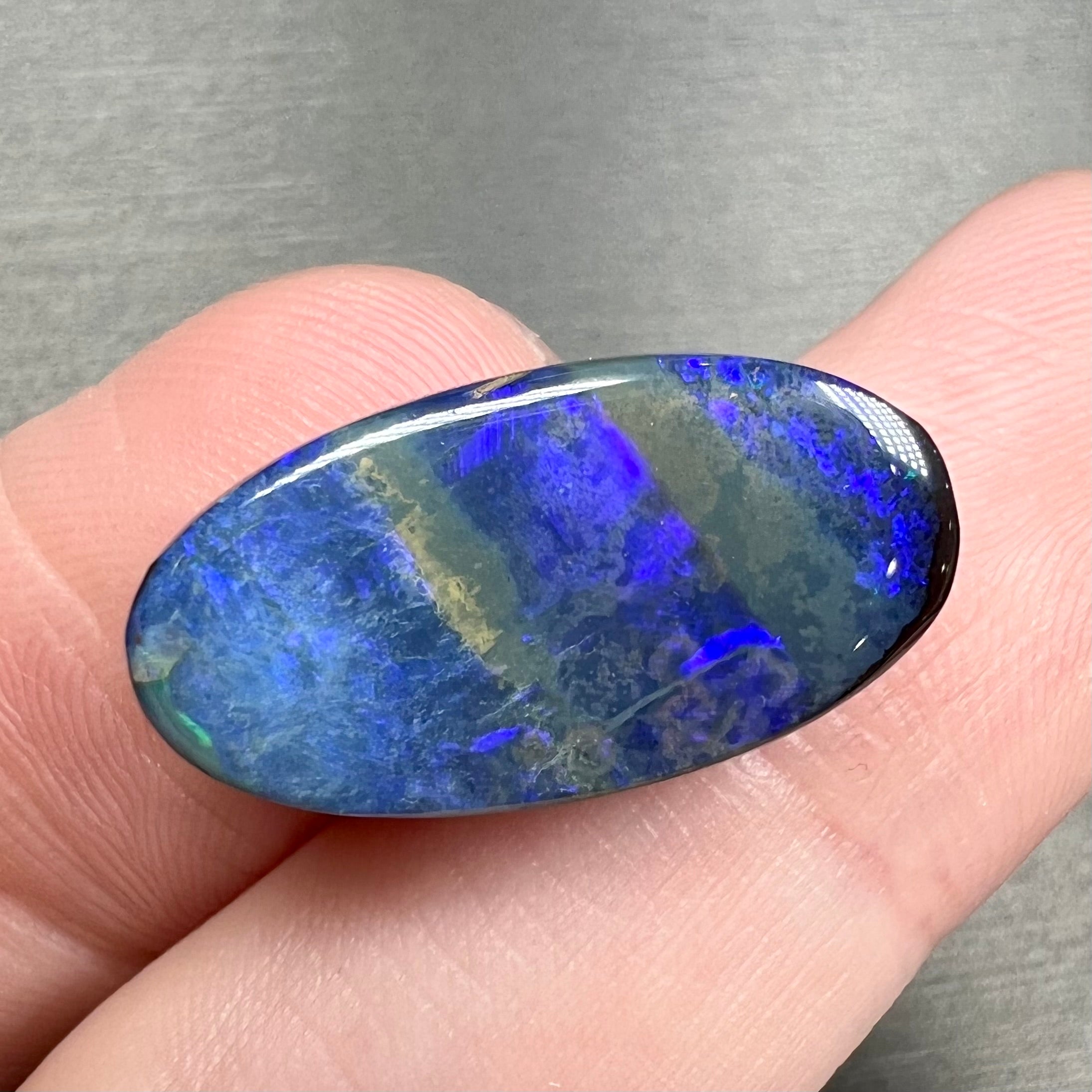 Blue on sale lightning opal