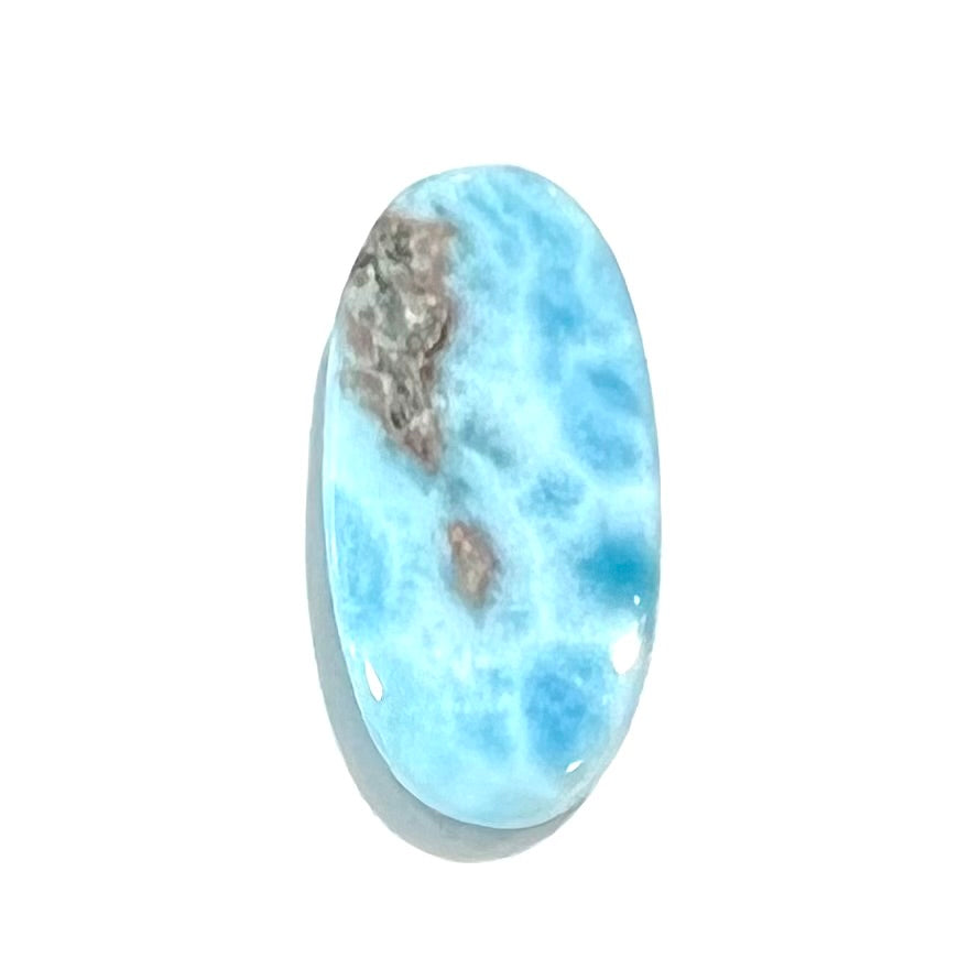 Order Super! Natural Sky Blue Larimar Cabochon Top Quality Larimar Loose Stone Semi Precious Jewellery making Larimar Gemstone 81 Ct