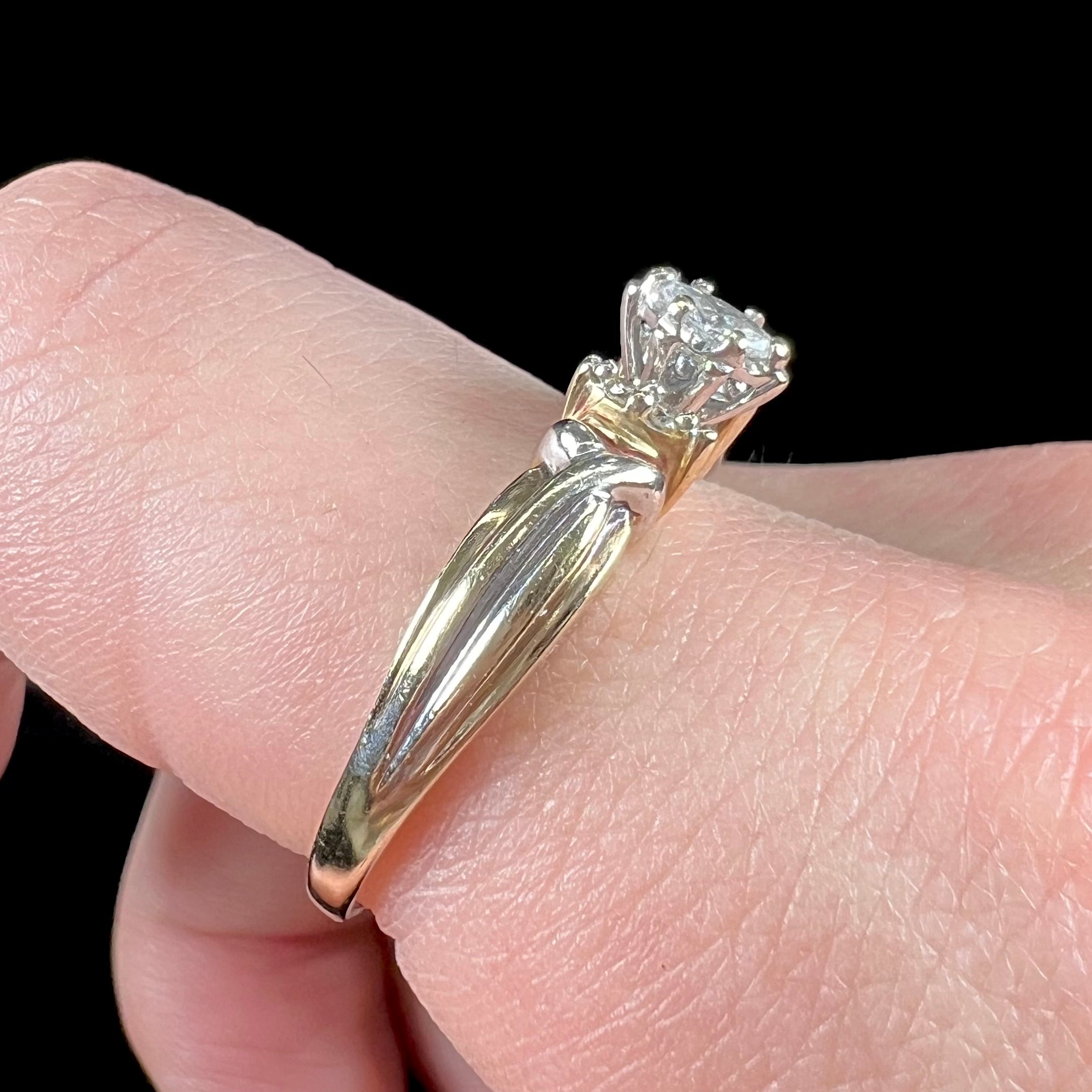 KEEPSAKE the Label | Jewelry | K White Gold Diamond Ring | Poshmark