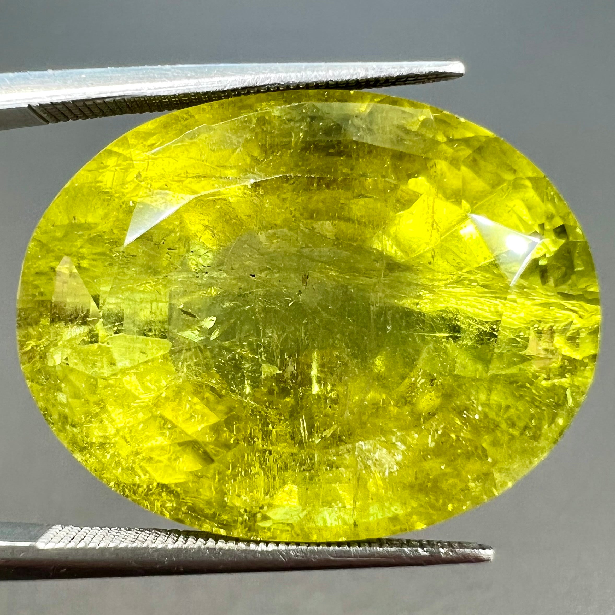 Yellow green clearance gemstone