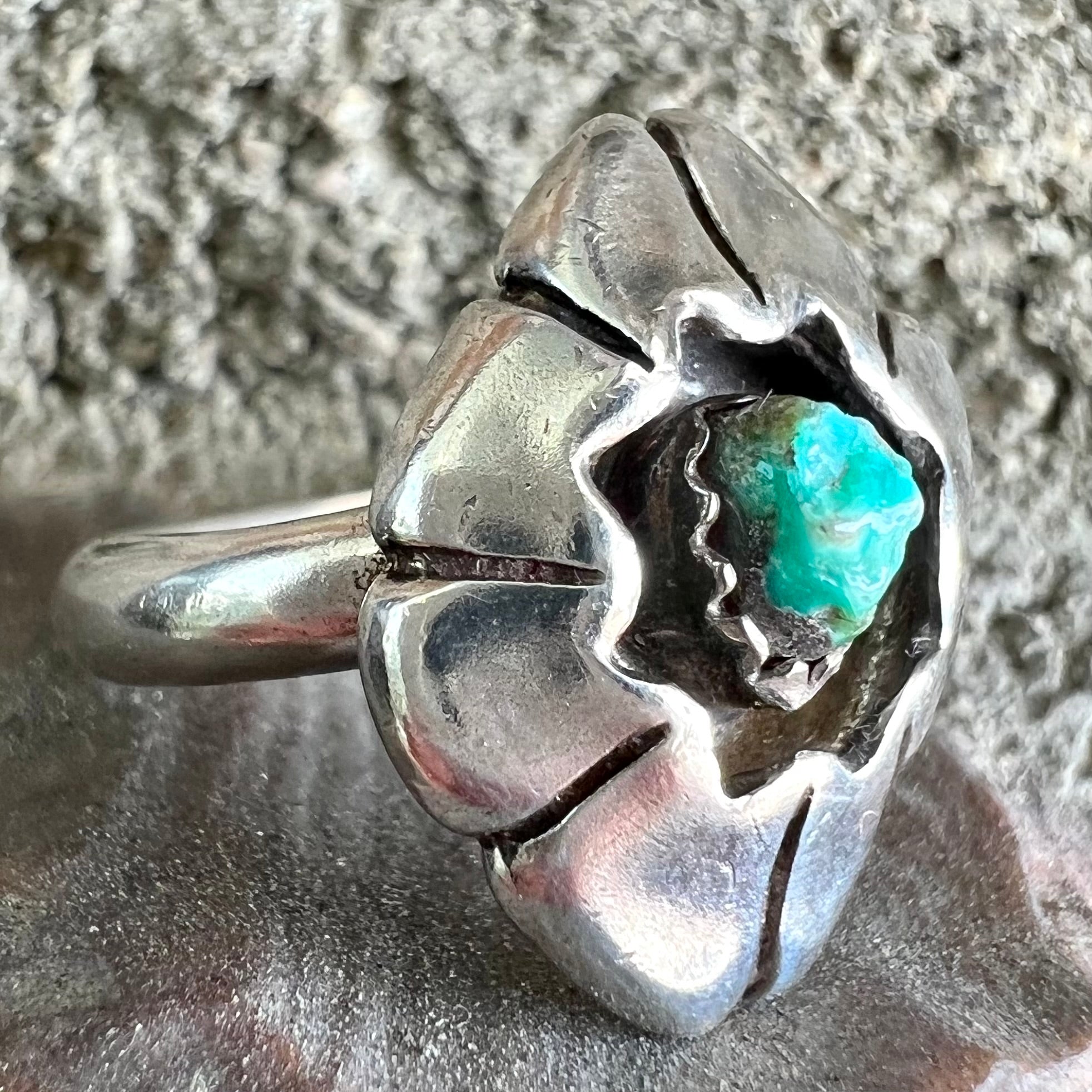 vintage turquoise ring indian jewelry - リング