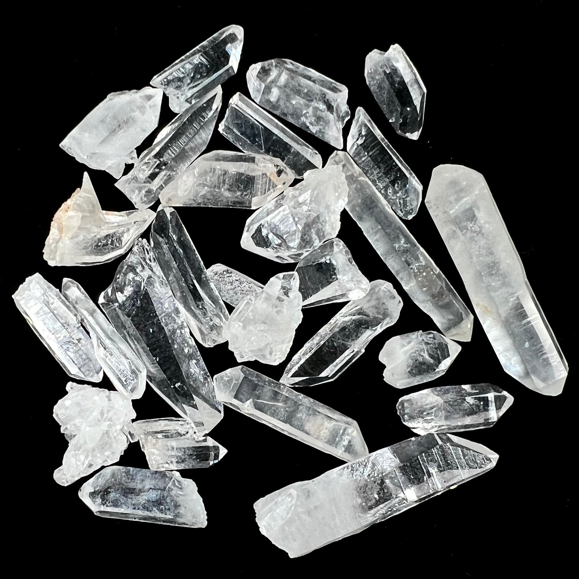 Mini Quartz Crystal Lot of 26 Pieces