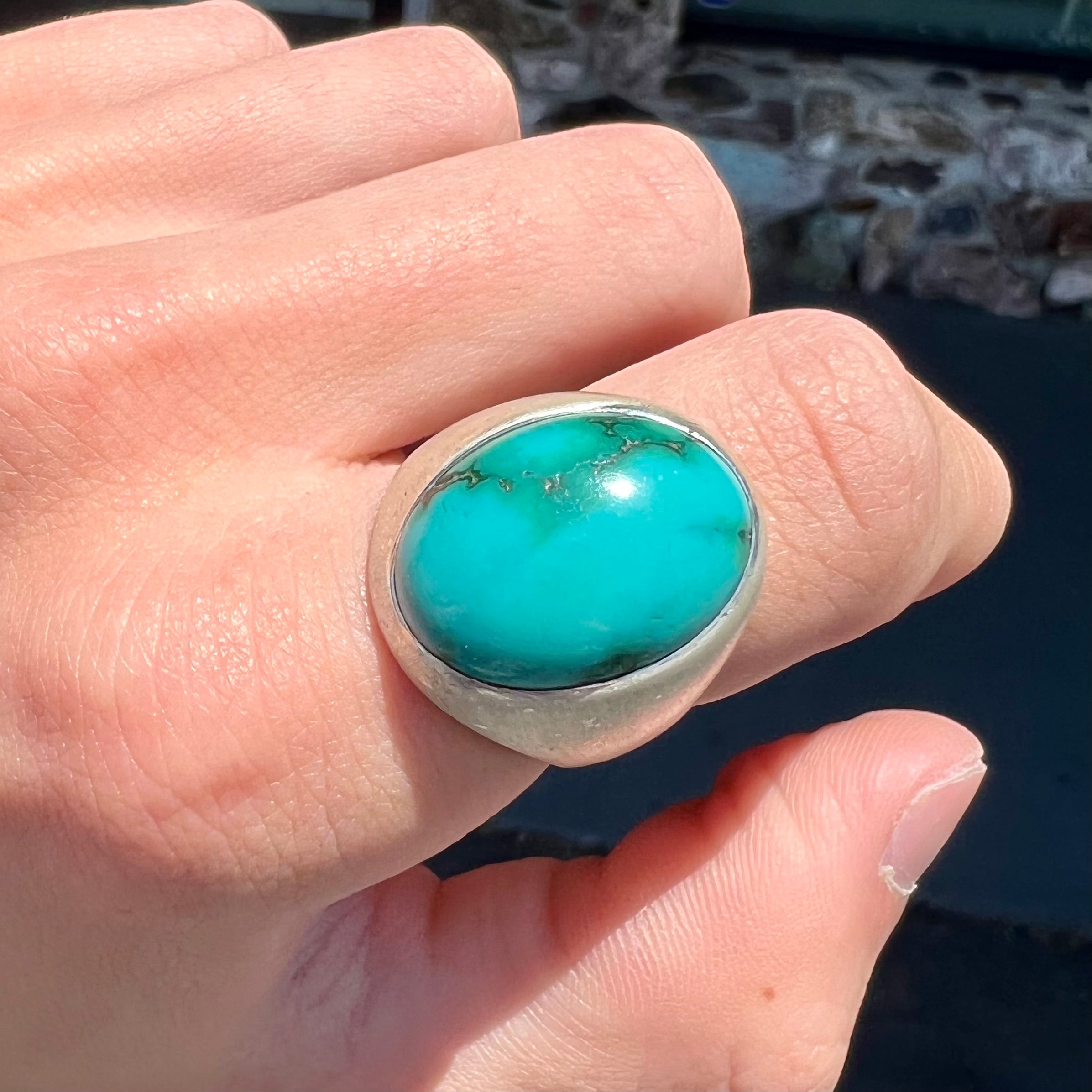 ROYSTON TURQUOISE RING # store 1560-L