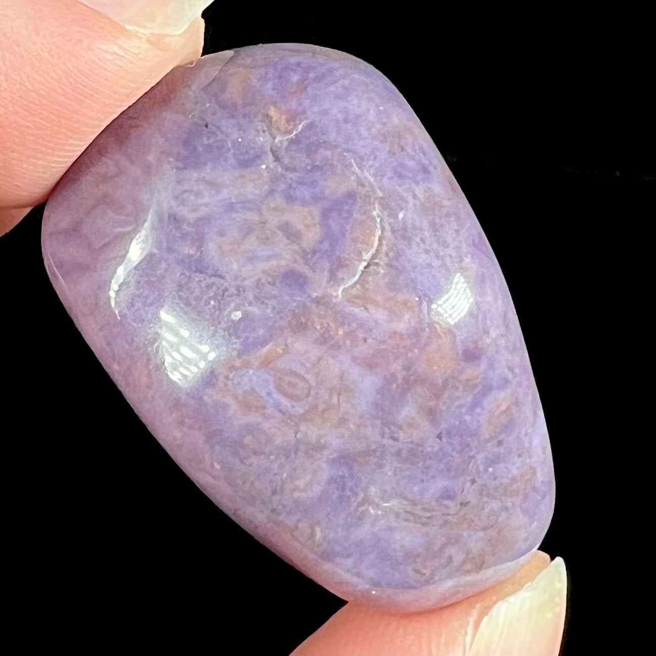 99.25ct Turkish Purple Jadeite Stone, AAA+ Grade | Burton's