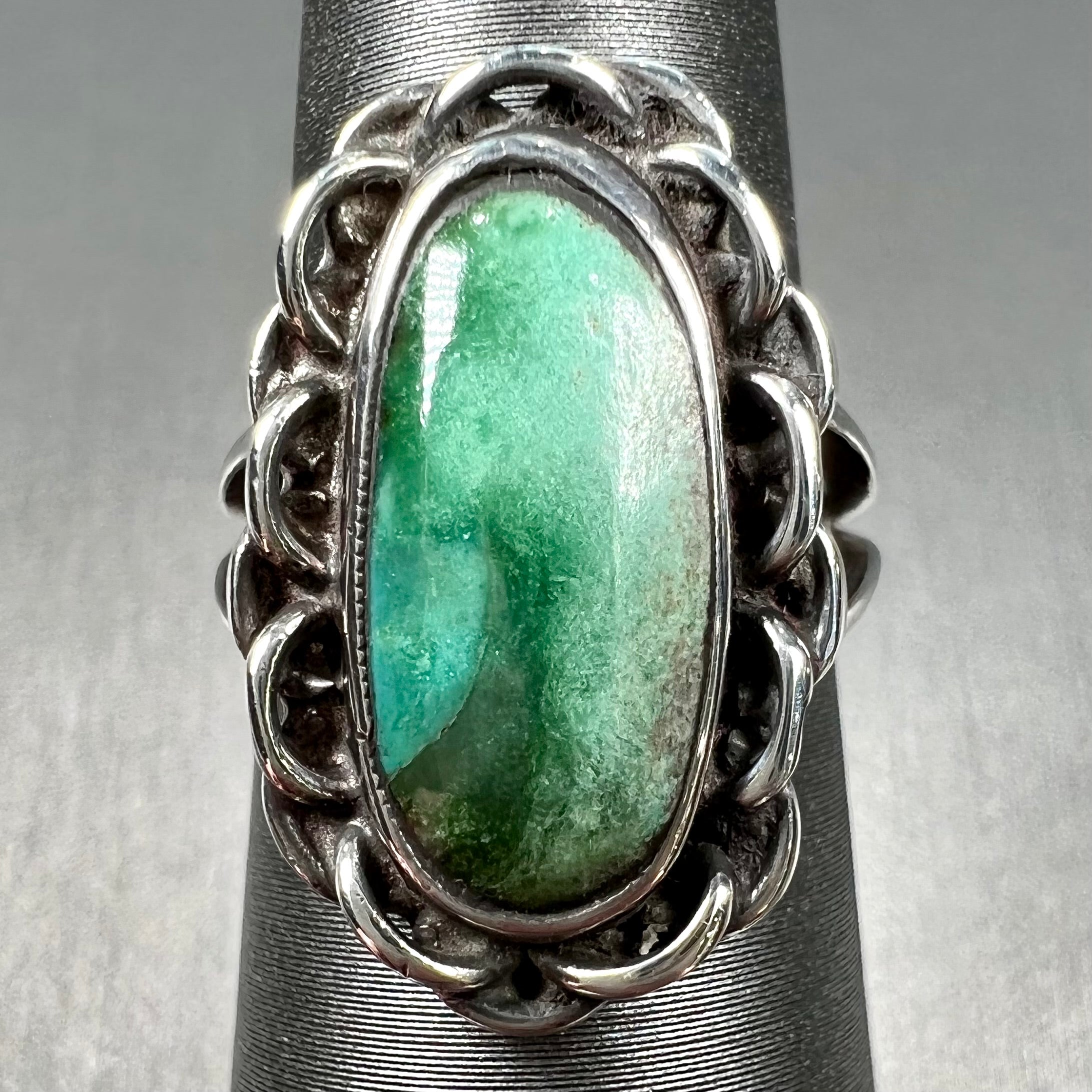 Variscite and Sterling fashion Silver